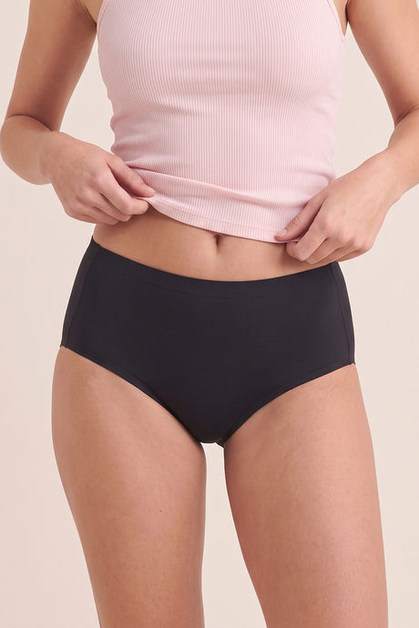 Zivame Medium Rise Full Coverage No Visible Panty Line Hipster (Pack of 3) - Multicolor — image 8